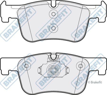 APEC BRAKING Piduriklotsi komplekt,ketaspidur PD3290